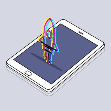Technology Gadget Application Icons Signs Concept