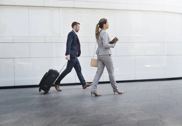 Business People Chiacchierando — Foto Stock