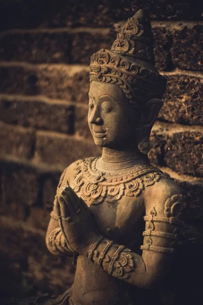 Escultura tradicional de Buda — Fotografia de Stock