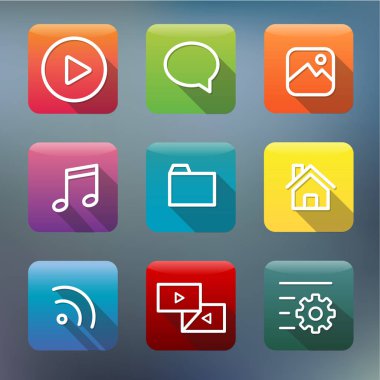 yaratıcı smartphone uygulama simgeleri