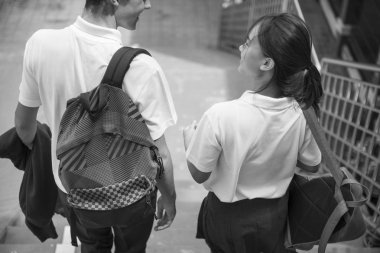 Öğrenci arkadaşlar birlikte