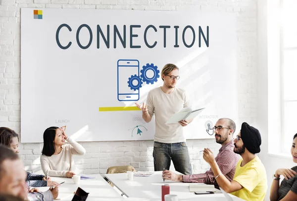 Diversity people at seminar — Stock Photo, Image