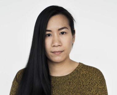 stüdyoda Asyalı kadın 