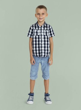 Studio rahat küçük çocuk