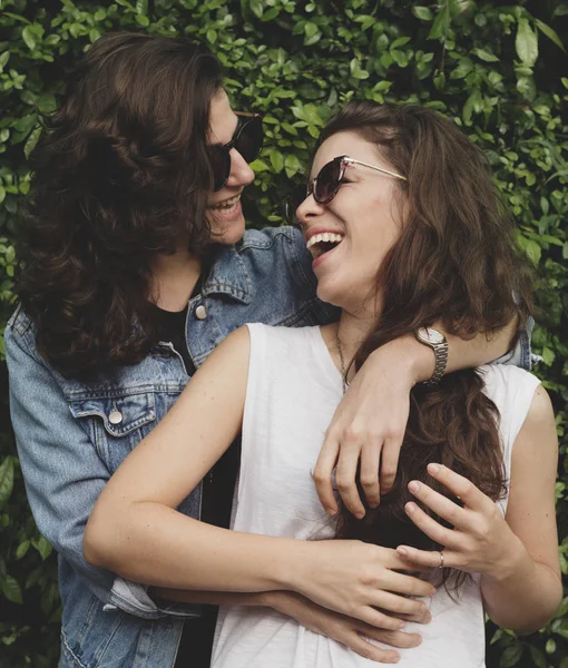 Lesbian Couple Spending time Together — Stock Photo, Image