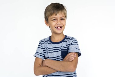  Little Boy in Studio