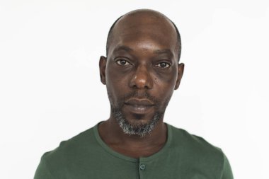 Casual üst düzey Afrika adam