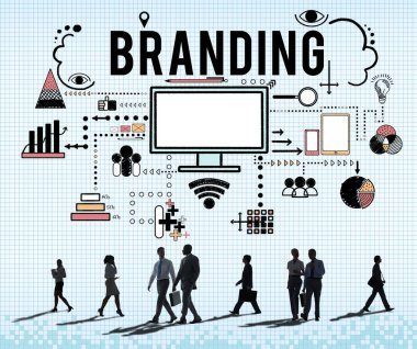 Grup başarılı iş adamları