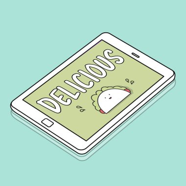 Food Gourmet Taco Graphic Concept