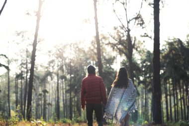 Çift keşfetmek doğa