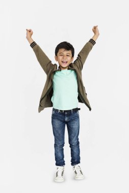 Asyalı küçük çocuk