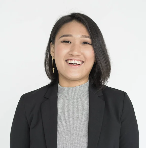 Sonriente asiático mujer de negocios —  Fotos de Stock