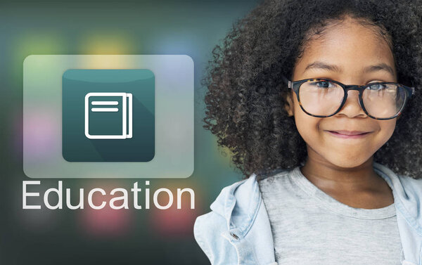 smiling african american girl 