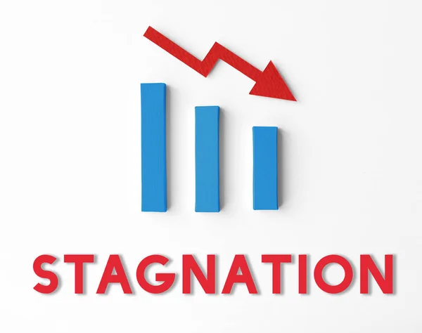 Setas de gráfico gráfico — Fotografia de Stock