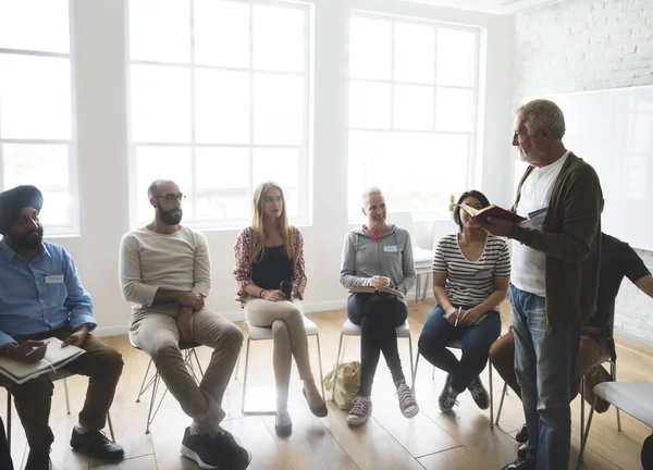 People at the Meeting in Office — Stock Photo, Image