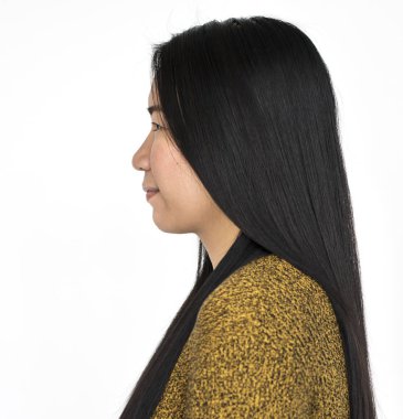 stüdyoda Asyalı kadın 