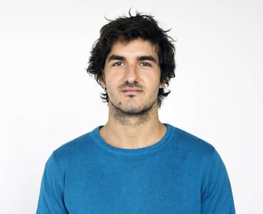 stüdyo yakışıklı adam