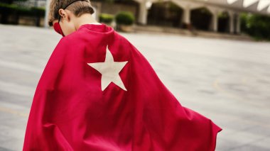 Süper kahraman çocuk kostüm Star