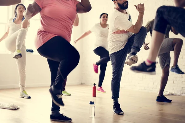 Diversity People doing Exercise — Stock Photo, Image