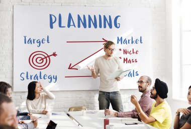 Toplantıdaki iş adamları 