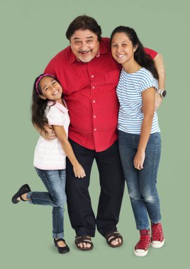 Asya aile Studio kavramı sarılma