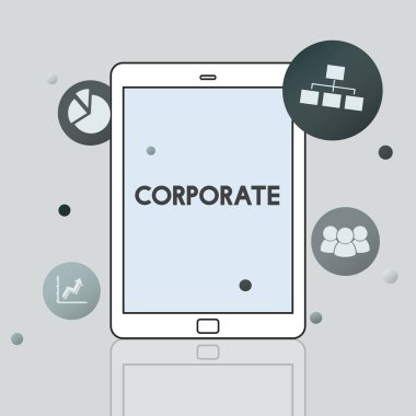 Corporate Creative Process Marketing Strategy Concept