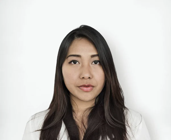 Stüdyoda Asyalı kadın — Stok fotoğraf