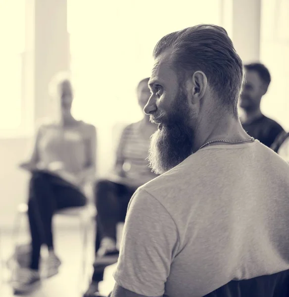 Gruppo di diversità People at Meeting — Foto Stock