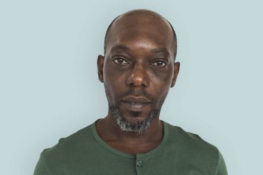 Casual üst düzey Afrika adam