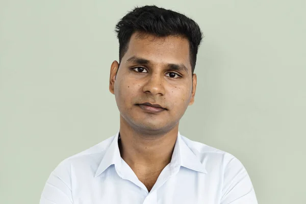 Portret van Indiase man — Stockfoto