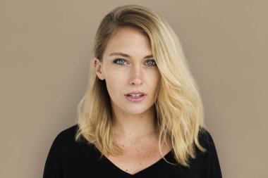 stüdyoda Kafkas kadın