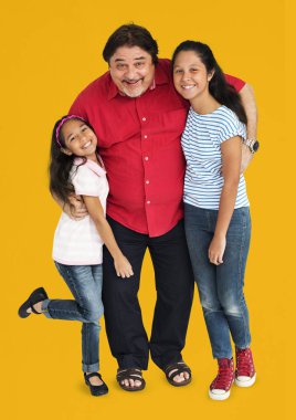 Asya aile Studio kavramı sarılma