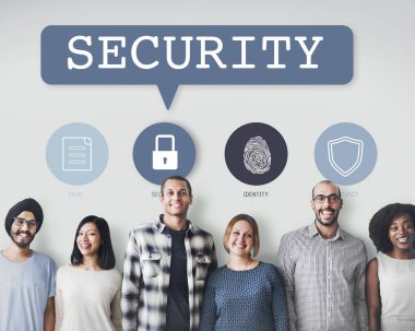 çeşitlilik insanlar duvara yakın duruyor