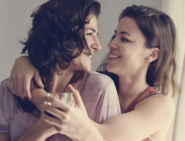 Lesbianas pareja juntos —  Fotos de Stock