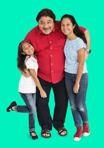 Asya aile Studio kavramı sarılma