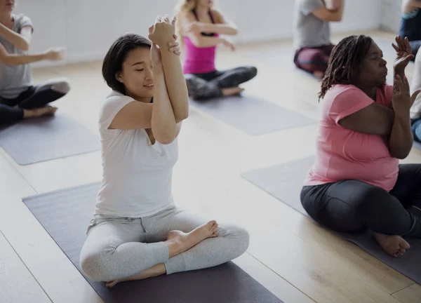 Diversity People doing Exercise — Stock Photo, Image