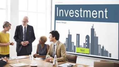 Ofiste çalışan iş ekibi.