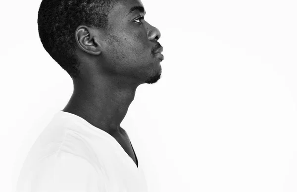 Afro-Amerikaanse man in de studio — Stockfoto