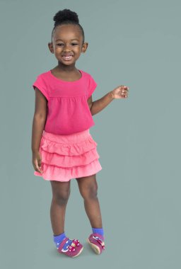 stüdyoda sevimli kız