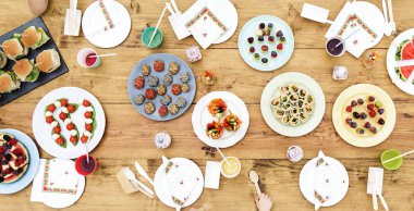 Parti için hizmet tablo