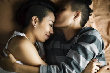 Lezbiyen çift harcama saat togerther