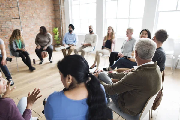 Group of diversity People at Meeting