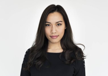 stüdyoda Asyalı kadın