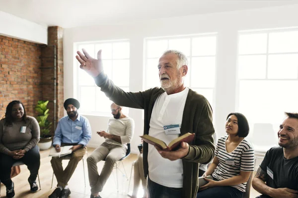 Group of diversity People at Meeting — Stock Photo, Image