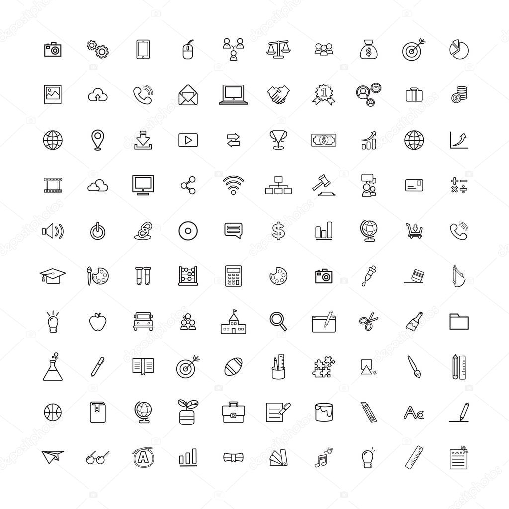 classic graphic icons