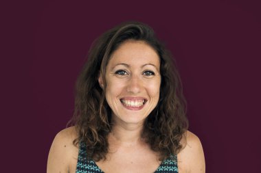 stüdyoda Kafkas kadın