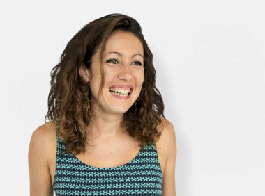 stüdyoda Kafkas kadın