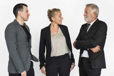 iş adamları birlikte söz