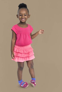 stüdyoda sevimli kız