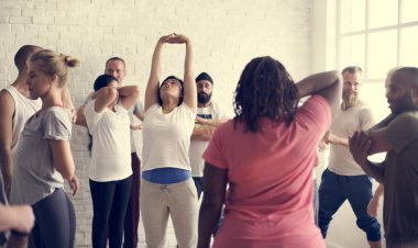 Egzersiz daha önce sohbet insanlar